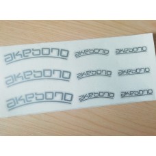 Akebono Brake Decals