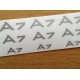 Audi A7 Brake Decals