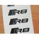 Audi R8 Monochrome Brake Decals