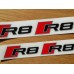 Audi R8 V10 Three Colour Brake Decals