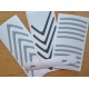 Audi RS3 Wheel Face Decals Set