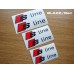 Audi S-line Brake Decals