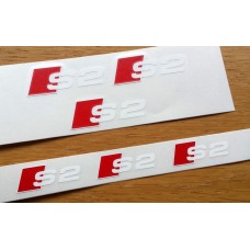 Audi S2 Brake Decals