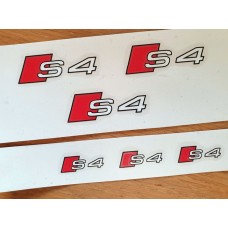 Audi S4 Brake Decals Three Colour