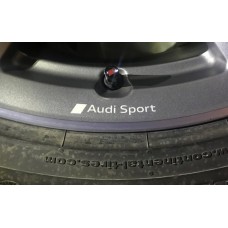 Audi Sport Wheel Decals