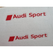 Audi Sport Wheel Decals - Straight