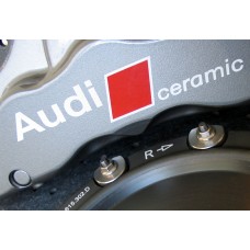 Audi Carbon Ceramic Brake Decals