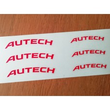 Autech Brake Decals