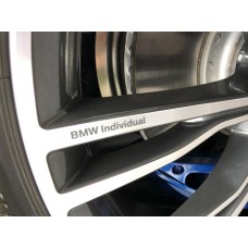 BMW Individual Wheel Decals