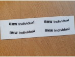 BMW Individual CURVED Wheel Decals