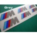 BMW M Brake Decals - Edged