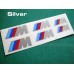 BMW M Brake Decals - Edged