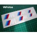 BMW M Brake Decals - Edged