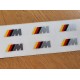 BMW M Brake Decals - German Flag