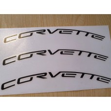 Chevrolet Corvette Brake Caliper Decals