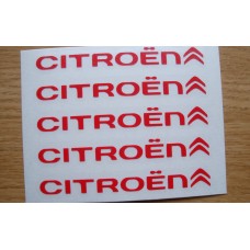 Citroen Wheel Decals