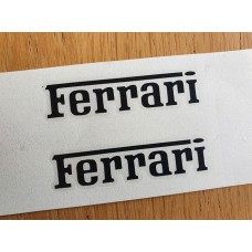 Ferrari Brake Caliper Decals - Style 2