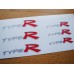 Honda Type R Brake Decals