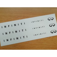 Infiniti Akebono Brake Decals