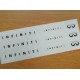 Infiniti Akebono Brake Decals