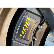 Jaguar 400 Sport Brake Decals
