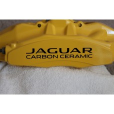 Jaguar Carbon Ceramic Brake Caliper Decals