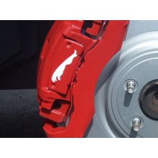 Jaguar Leaping Cat Brake Clip Decals