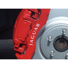 Jaguar Brake Caliper Decals Style 1