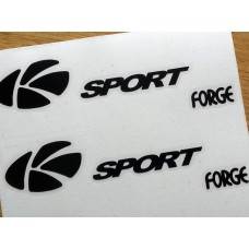 K-Sport Forge Brake Decals 