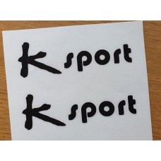 K-Sport Brake Decals - Revision
