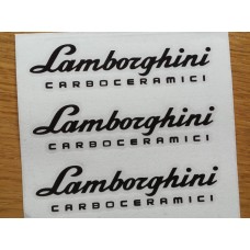 Lamborghini Carbon Ceramic Brake Decals