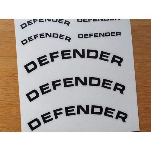 Land Rover Defender Brake Decals Big Calipers
