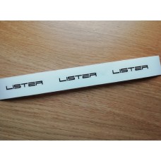 Jaguar Lister Brake Decals