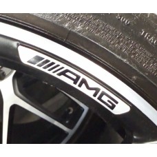 AMG Wheel Decals CURVED AMG Wheel Decals CURVED