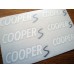 Mini Cooper S Brake Decals