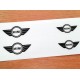 Mini Wings Brake Caliper Decals