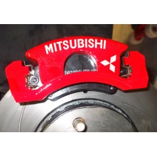 Mitsubishi Brake Decals