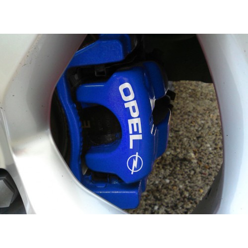 OPC Opel Brake Caliper Sticker Decal Car High Temp Kit Sport Racing 