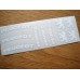 Peugeot Old Style Brake Decals