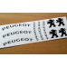 Peugeot New Style Brake Decals