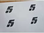 Renault 5 Wheel Decals