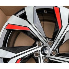 Alpine Renault Wheel Spoke Decals Type 1