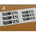 Skoda VRS Brake Decals Style 1