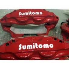 Sumitomo Brake Decals