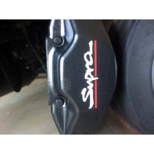 Toyota Supra Brake Decals