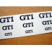 VW GTI Brake Decals