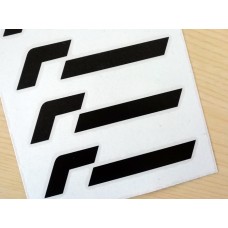 Volkswagen Racing Brake Decals Style 2