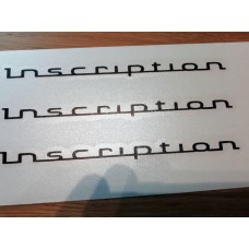 Volvo Inscription Brake Decals