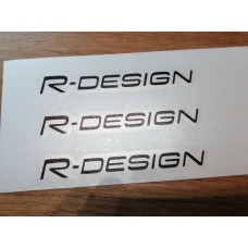 Volvo R Design Brake Decals